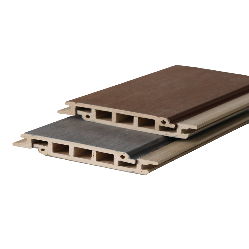 SRL-ASA 100*16mm ASA Co-Extruded WPC Cladding untuk Hiasan Dinding Eksterior