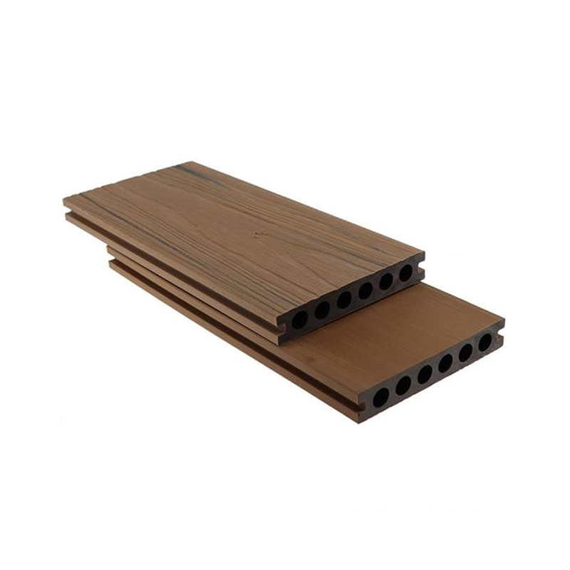 SRL-CO 002 Decking Komposit Kayu-plastik Bentuk Ekstrusi yang Tahan Lama